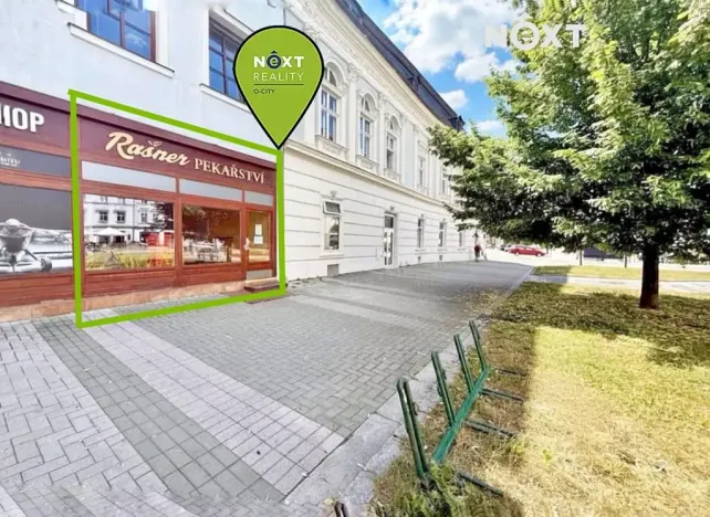 Pronájem obchodního prostoru, Prostějov, Pernštýnské nám., 62 m2