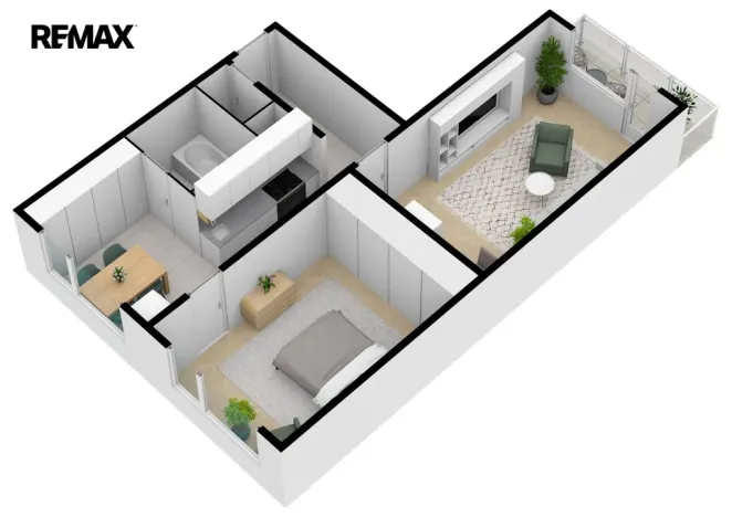Prodej bytu 2+1, Jablonec nad Nisou, Okružní, 64 m2