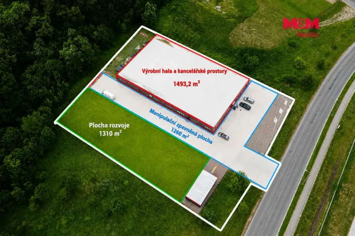 Prodej výrobních prostor, Pardubice - Staré Čívice, U Panasonicu, 5179 m2