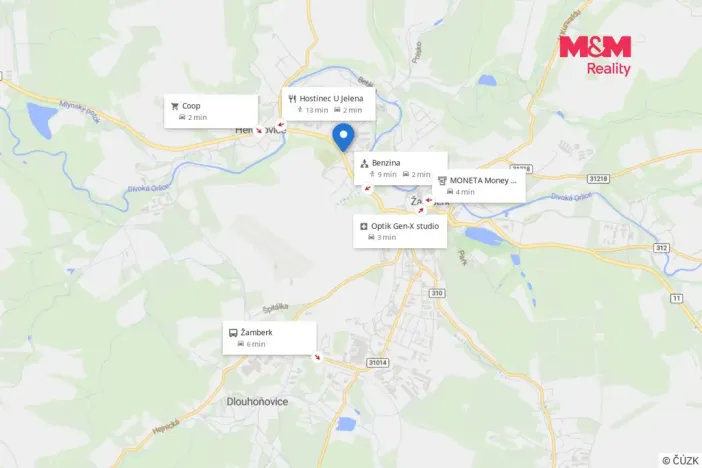 Pronájem kanceláře, Žamberk, Čs. armády, 244 m2
