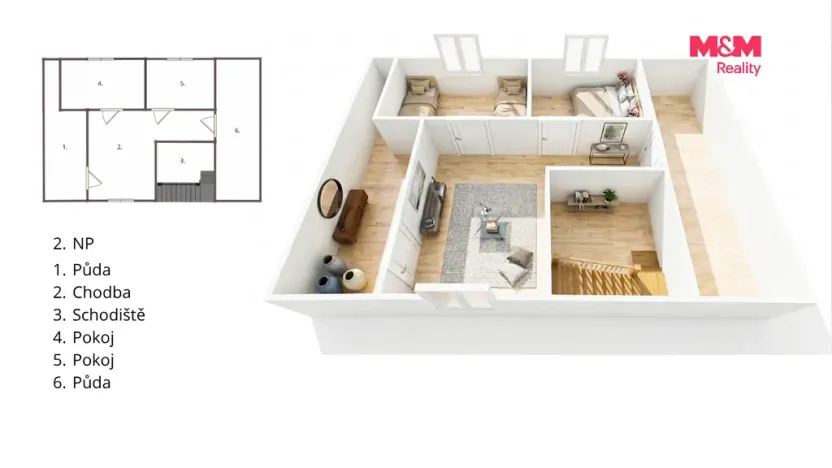 Prodej chaty, Branná, 108 m2