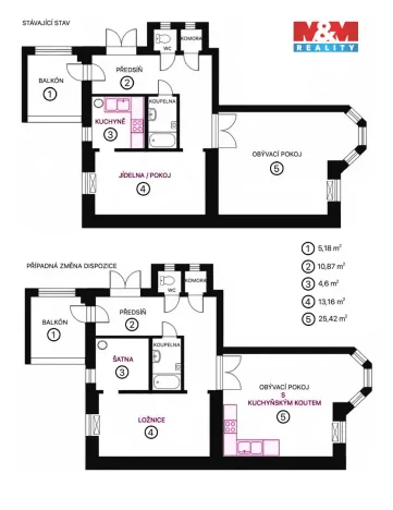 Prodej bytu 2+kk, Brno, Úvoz, 65 m2