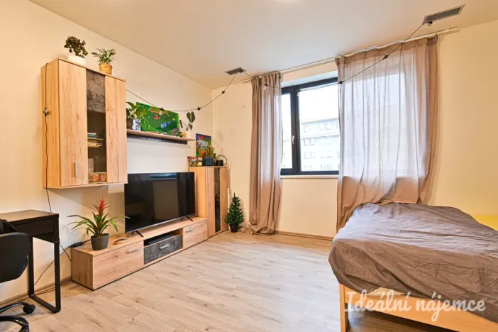 Pronájem bytu 1+kk, Brno - Židenice, Gajdošova, 34 m2