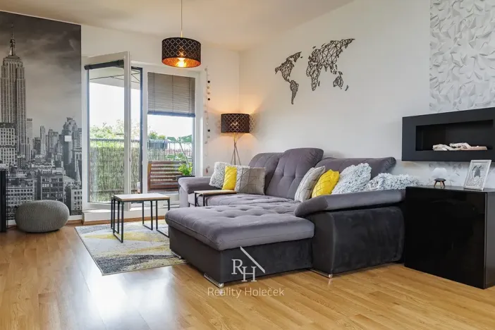 Prodej bytu 2+kk, Buštěhrad, Ořešín, 52 m2
