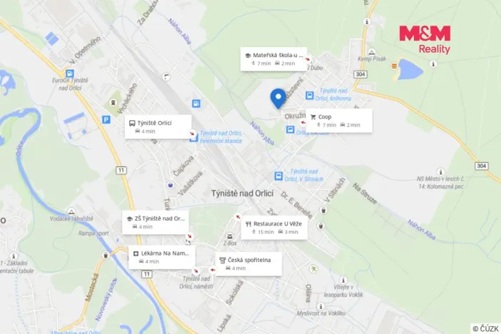 Prodej bytu 4+1, Týniště nad Orlicí, Družstevní, 82 m2