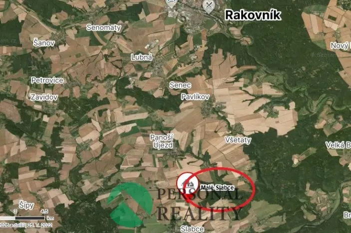 Prodej pozemku pro bydlení, Slabce - Malé Slabce, 1840 m2