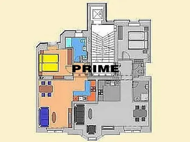 Pronájem bytu 2+kk, Praha - Vinohrady, Na Kozačce, 48 m2