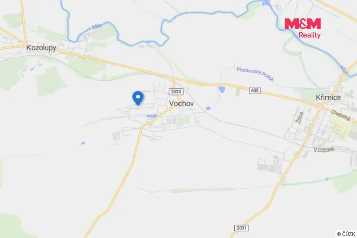 Prodej bytu 3+kk, Vochov, 68 m2