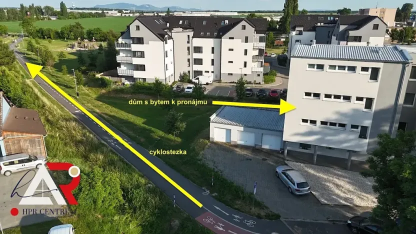 Pronájem bytu 2+kk, Pohořelice, Znojemská, 52 m2
