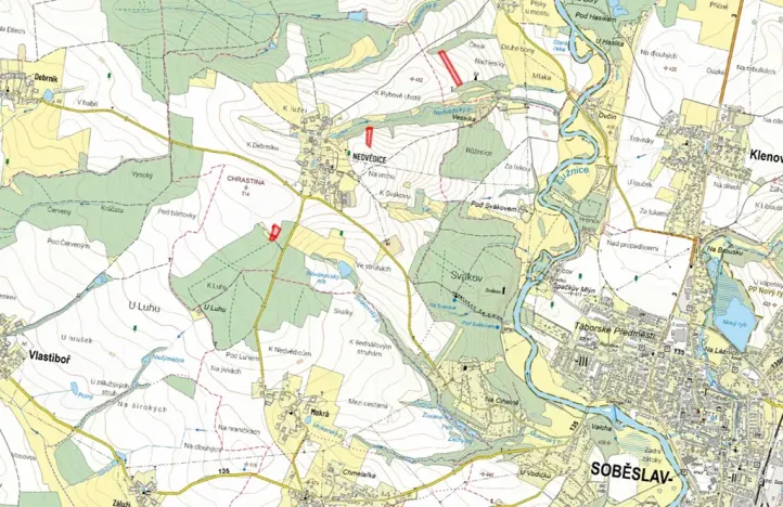 Prodej pole, Soběslav, 5278 m2