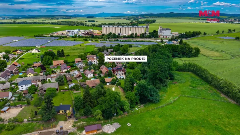 Prodej pozemku pro bydlení, Kněžmost - Koprník, 824 m2