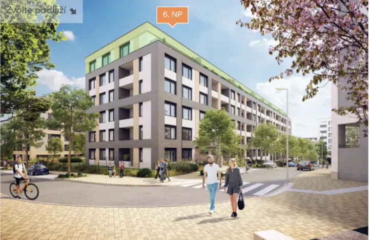 Prodej bytu 2+kk, Praha - Hlubočepy, Wassermannova, 39 m2
