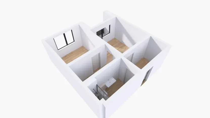 Pronájem bytu 2+1, Bruntál, Zahradní, 43 m2