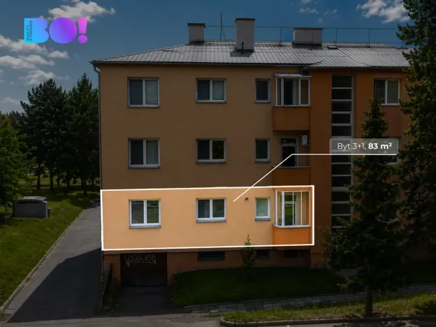 Prodej bytu 3+1, Olomouc, Bieblova, 90 m2