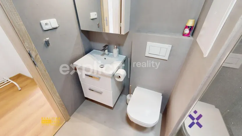 Pronájem bytu 1+1, Zlín, Křiby, 35 m2