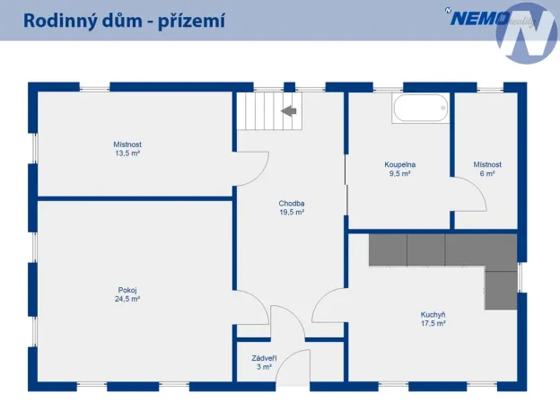 Prodej rodinného domu, Zbytiny - Blažejovice, 189 m2