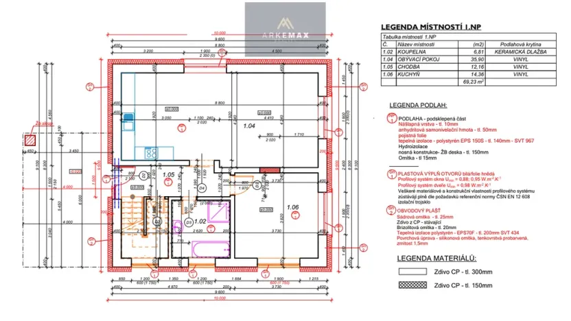 Pronájem rodinného domu, Staříč, 240 m2