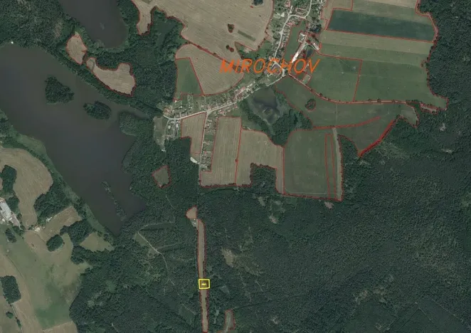 Prodej pozemku, Chlum u Třeboně - Mirochov, 2495 m2