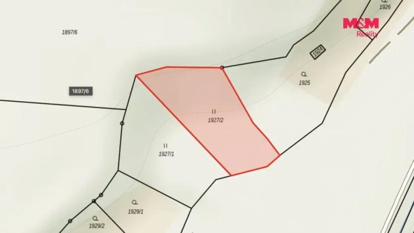 Prodej pozemku pro bydlení, Rájec-Jestřebí, 1267 m2