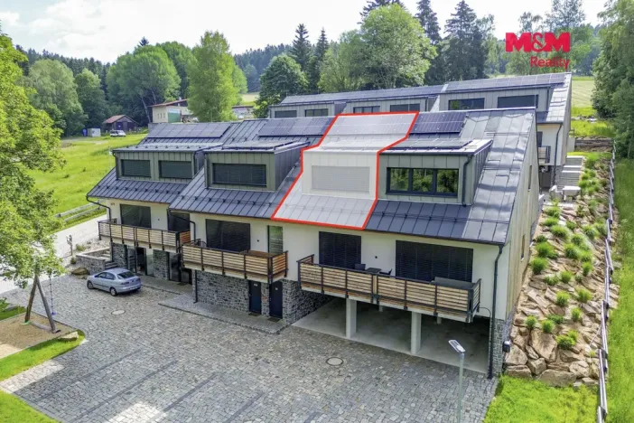 Prodej bytu 1+kk, Železná Ruda - Špičák, 49 m2