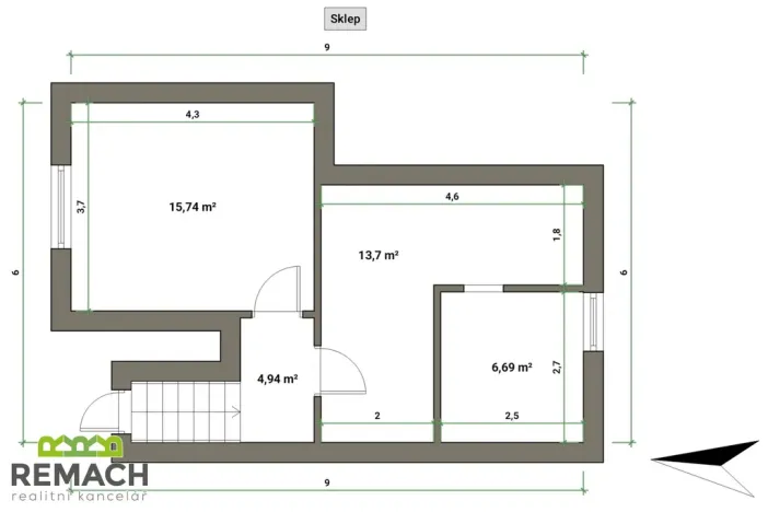 Prodej rodinného domu, Staré Město, Seifertova, 148 m2