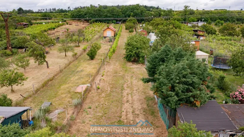 Prodej zahrady, Dobšice, K Hájku, 1078 m2