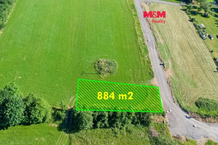 Prodej pozemku pro bydlení, Lešná - Perná, 884 m2