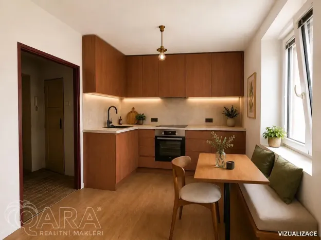 Prodej bytu 1+1, Kladno - Kročehlavy, Vodárenská, 29 m2