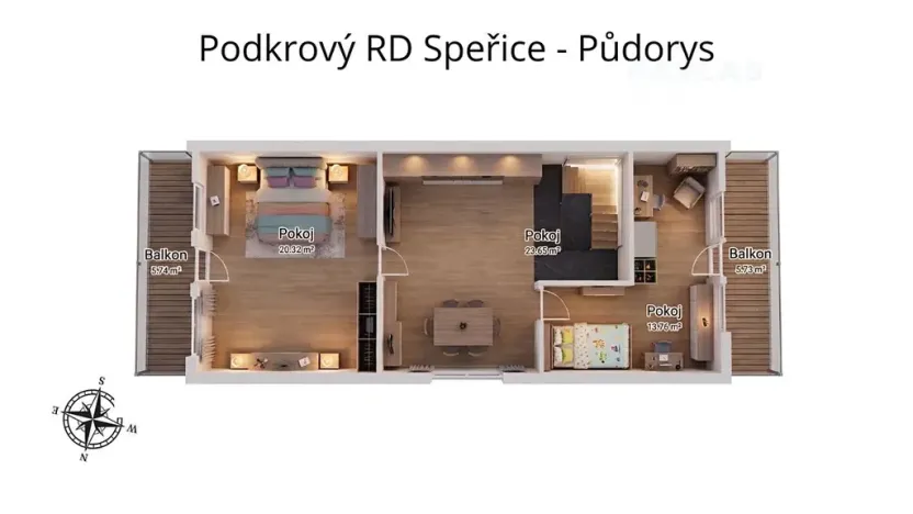 Prodej chaty, Jiřice, 141 m2