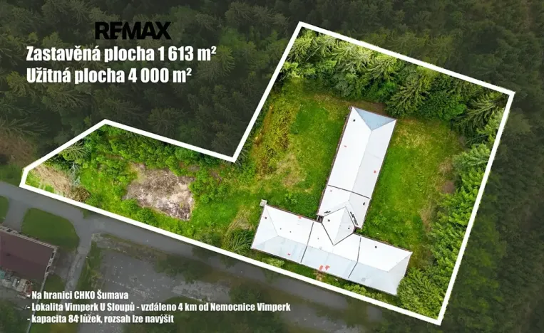 Prodej ubytování, Vimperk, 4000 m2