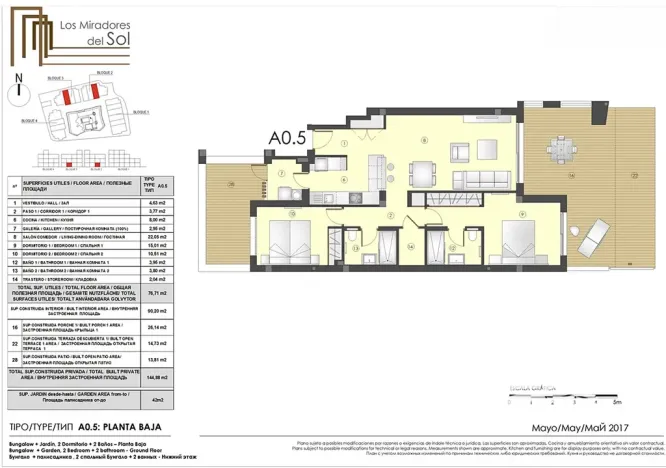 Prodej bytu 3+kk, Estepona, Španělsko, 90 m2