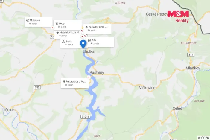 Prodej chaty, Klášterec nad Orlicí - Zbudov, 80 m2
