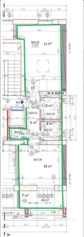 Pronájem bytu 2+kk, Praha - Žižkov, Husitská, 45 m2