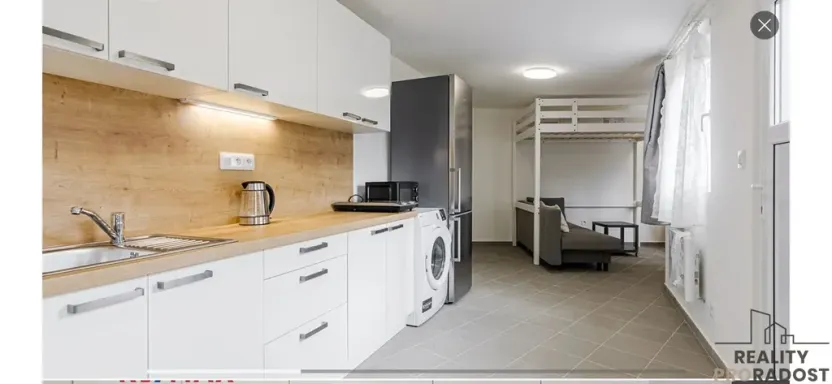 Pronájem atypického bytu, Braškov, Pražská, 20 m2