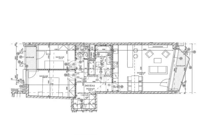 Pronájem bytu 3+kk, Praha - Smíchov, Šiklové, 85 m2