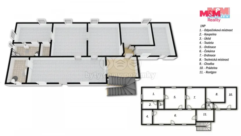 Prodej obchodního prostoru, Lázně Bohdaneč, Škroupova, 107 m2