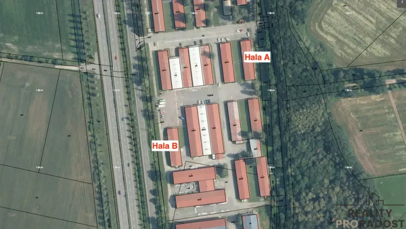 Pronájem skladu, Čeperka, 688 m2