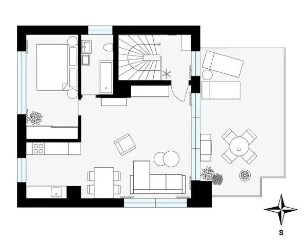 Prodej bytu 2+kk, Praha - Vysočany, V Předním Hloubětíně, 64 m2