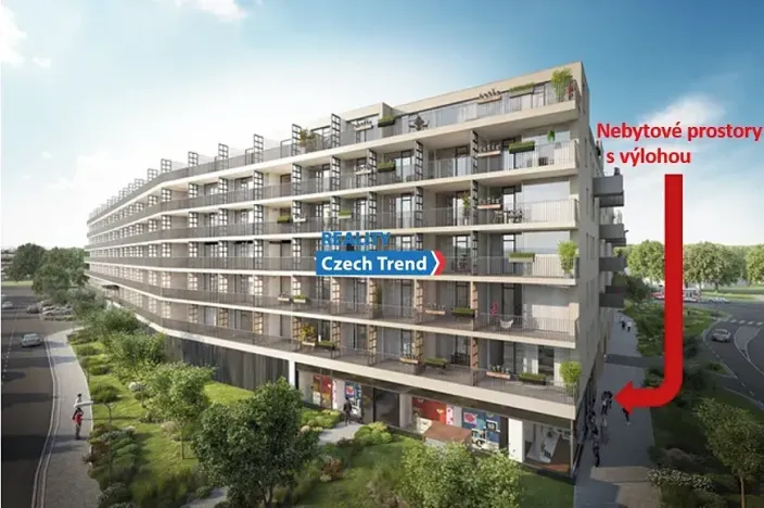 Pronájem obchodního prostoru, Olomouc, Wittgensteinova, 85 m2