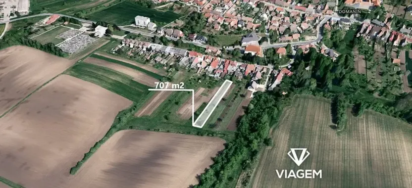 Prodej zahrady, Domanín, 707 m2