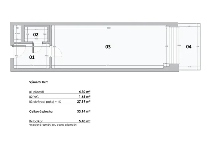 Prodej bytu 2+kk, Praha - Vysočany, Kolbenova, 53 m2