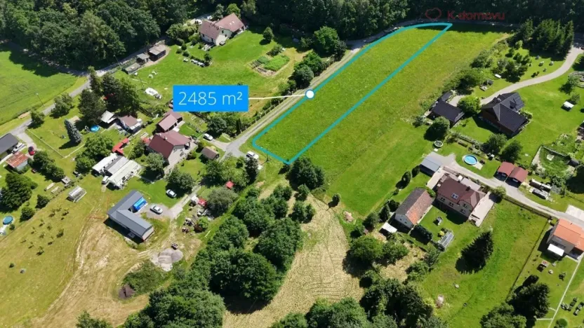 Prodej pozemku pro bydlení, Albrechtice, Loucká, 2485 m2