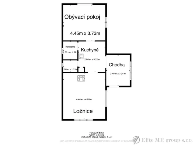 Prodej rodinného domu, Bačalky, 100 m2