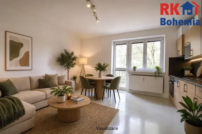 Pronájem bytu 1+kk, Praha - Vršovice, Jakutská, 28 m2