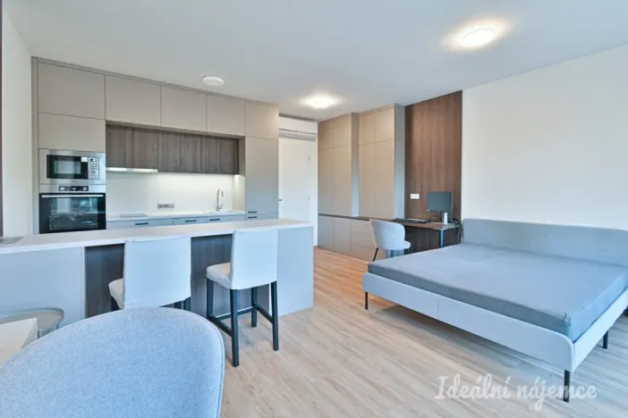 Pronájem bytu 1+kk, Brno, Hybešova, 39 m2