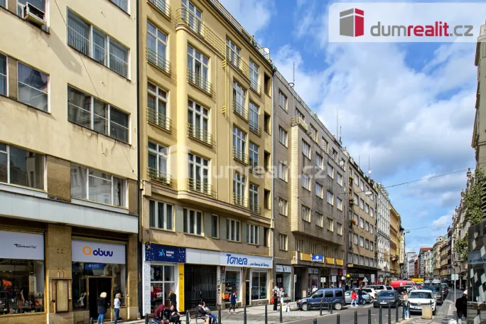 Pronájem bytu 2+1, Praha - Nové Město, Jungmannova, 51 m2