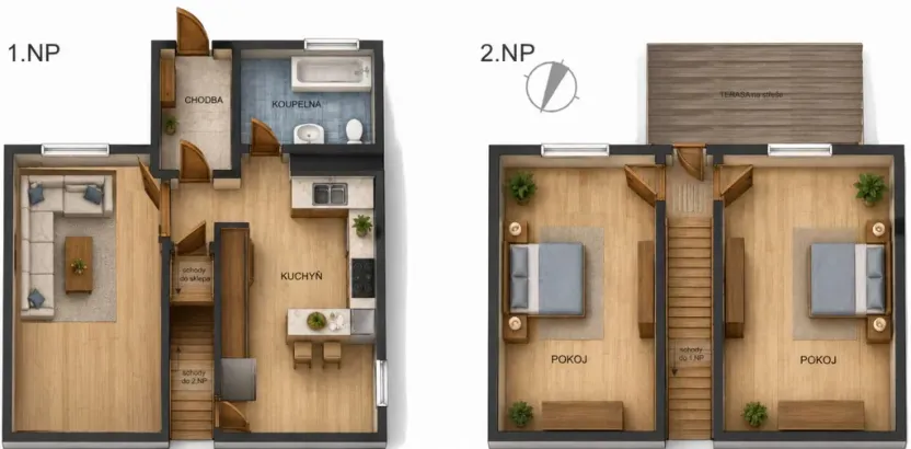 Prodej bytu 3+1, Otrokovice, Dobrovského, 101 m2