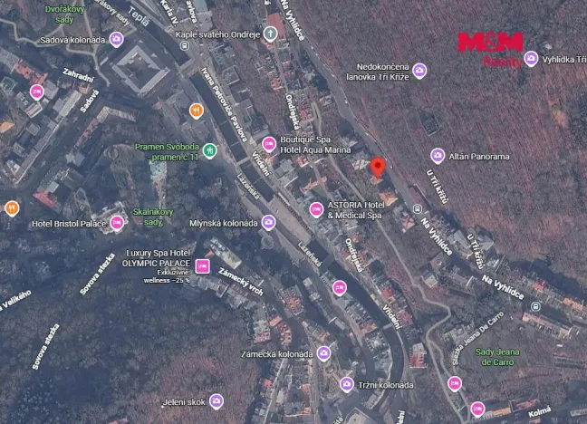 Pronájem bytu 2+1, Karlovy Vary, Na Vyhlídce, 83 m2
