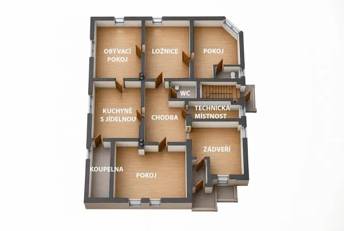 Prodej rodinného domu, Dolní Roveň, 130 m2