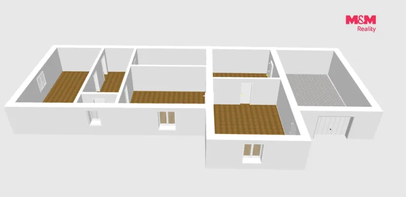 Prodej rodinného domu, Náchod - Běloves, Doubicova, 70 m2